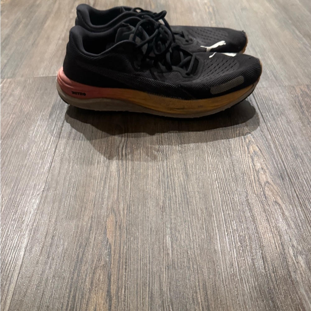 Men's Puma Black Running Shoes